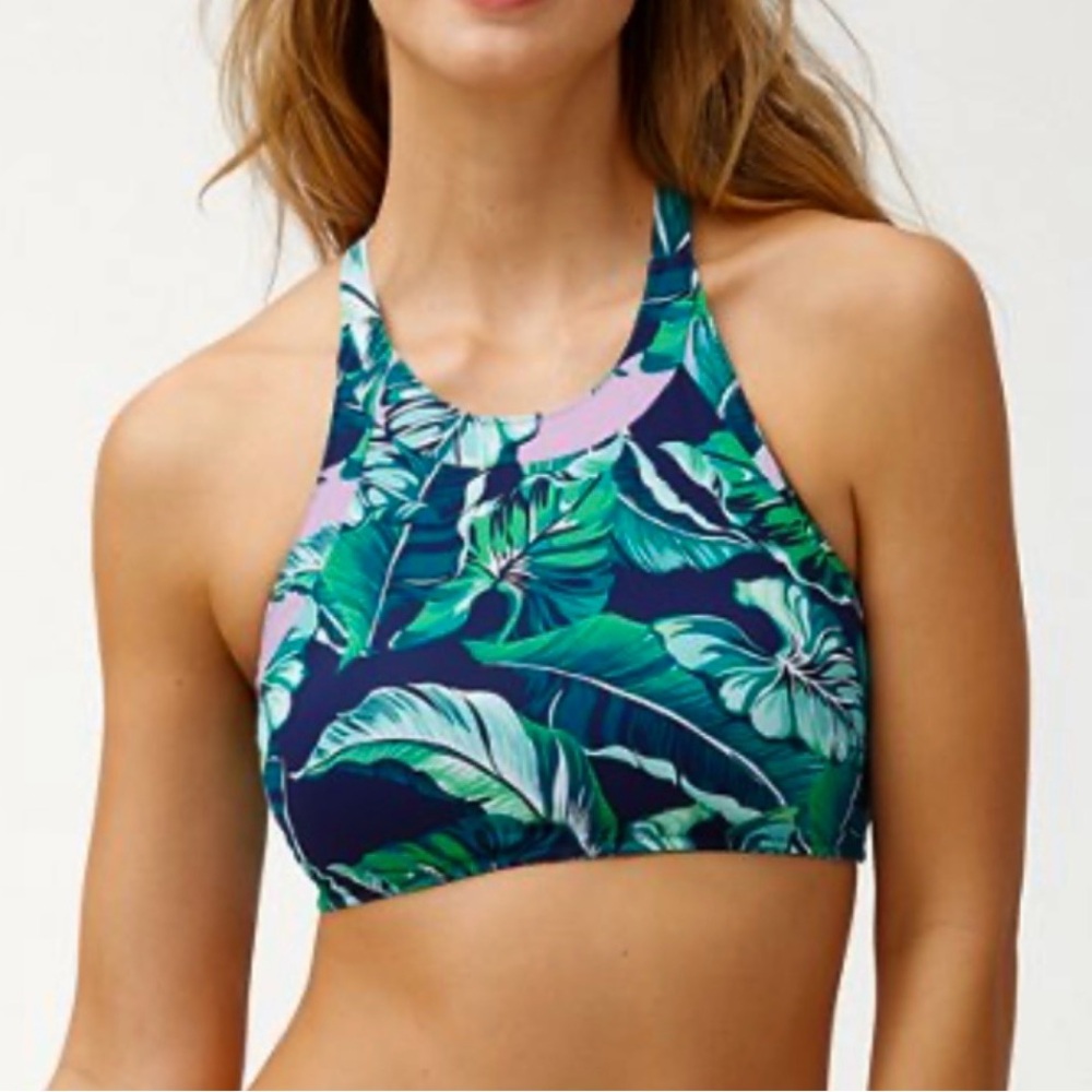Tommy Bahama Breezy Palm High Neck Bikini Top